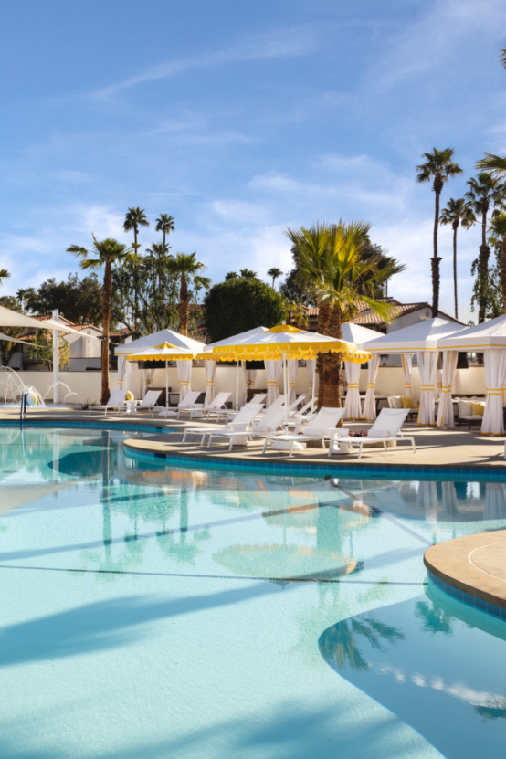 Outdoor pool at Omni Rancho Las Palmas Resort and Spa