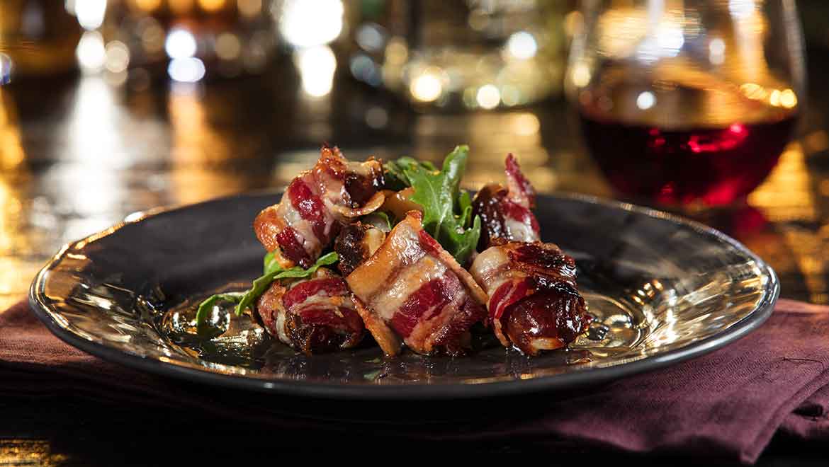 Bacon Wrapped Dates