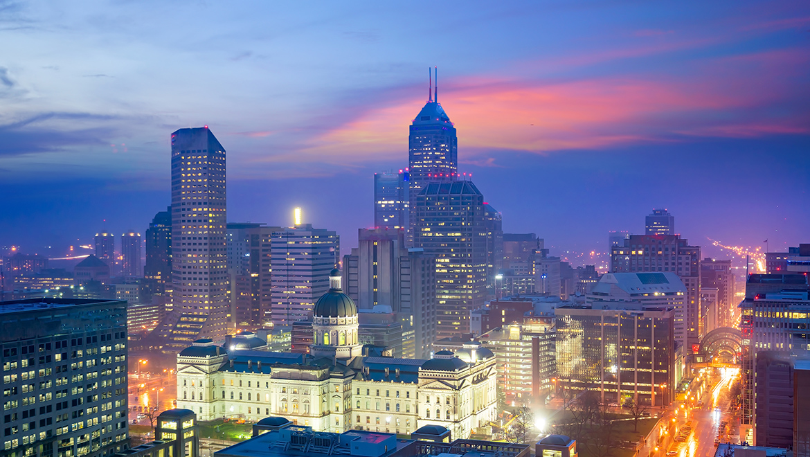 Indianapolis skyline