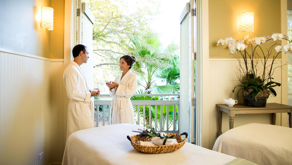 Couple at The Spa & Salon at Omni Amelia Island