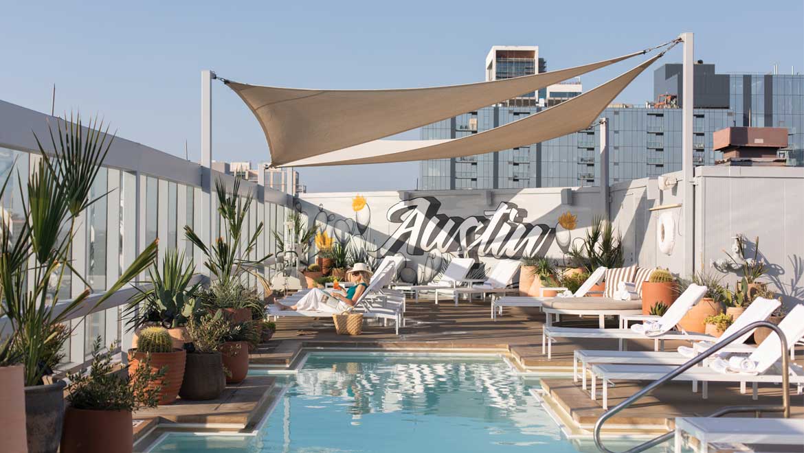Omni Austin Hotel Downtown Pool