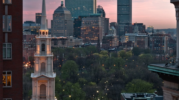 View from Omni Boston Parker House