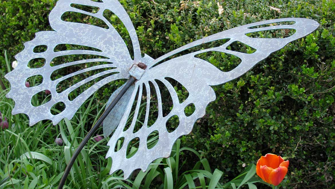 butterfly sculpture