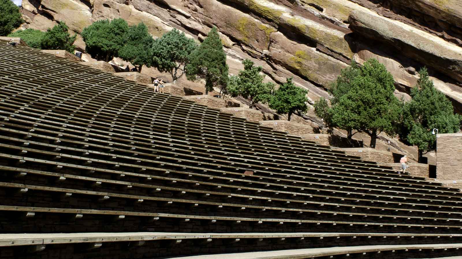 Redrocks Amphitheater seating.