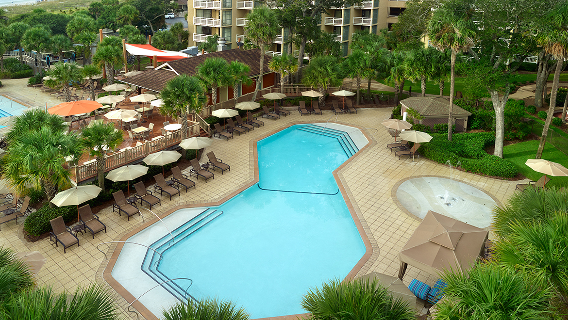 Hilton Head Oceanfront Hotels Pools at Omni Hilton Head