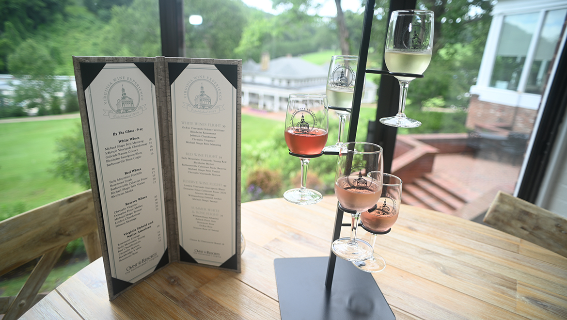 Restaurants in Virginia, Virginia Wine Experience