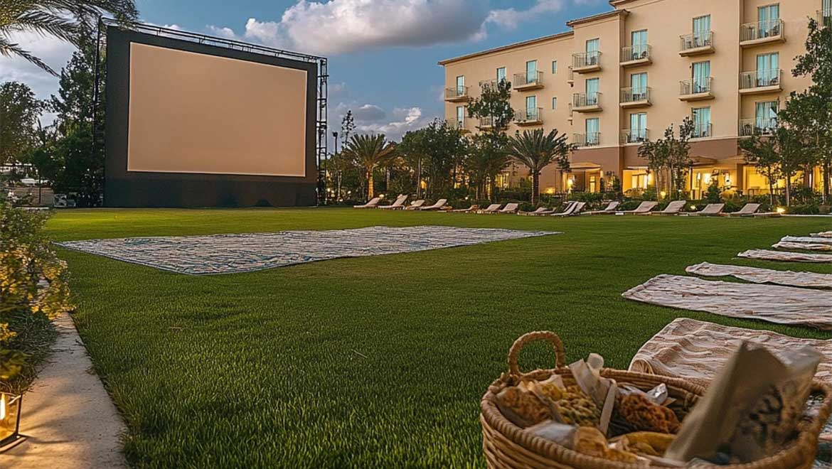 Outdoor movies