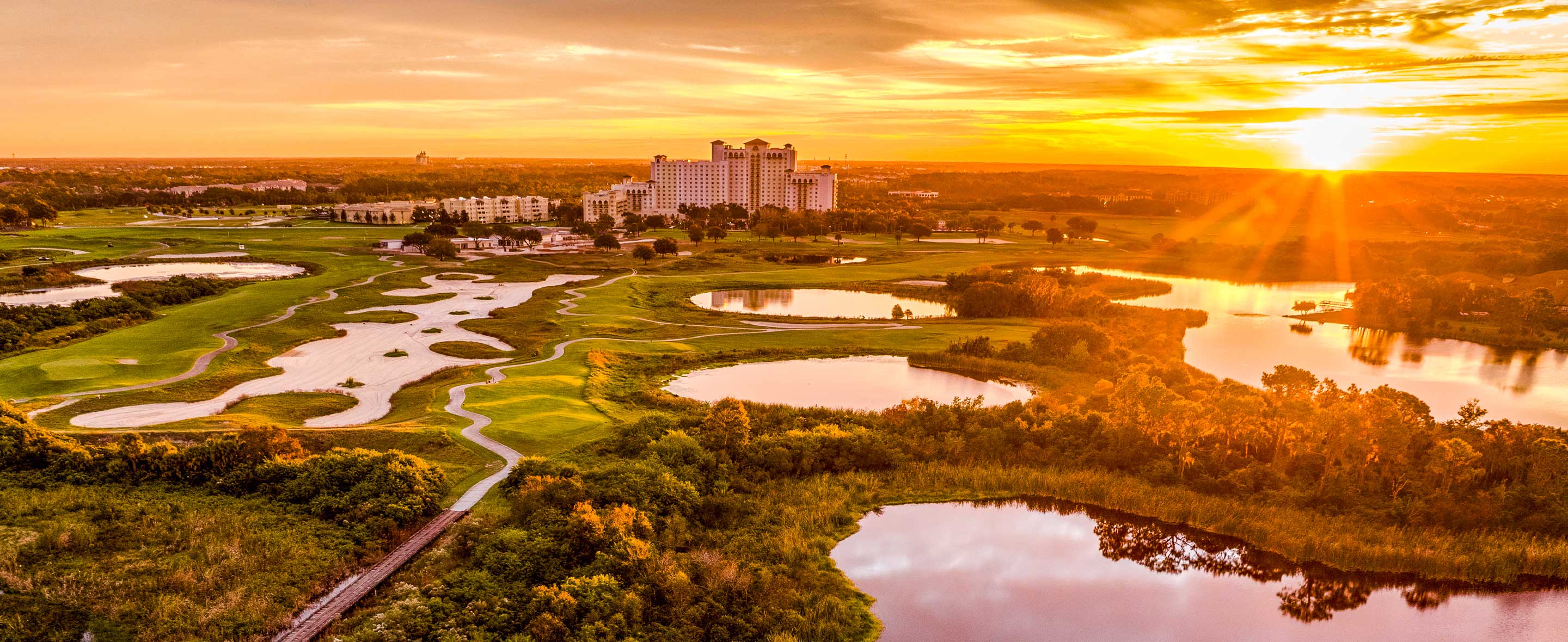 Hooters Tour 2025 - View of a Golf Course