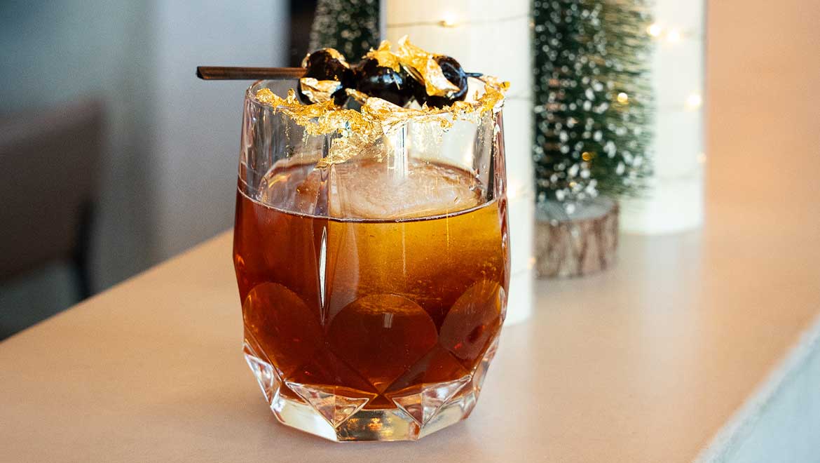 Holiday cocktail