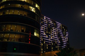 Omni Dallas lights