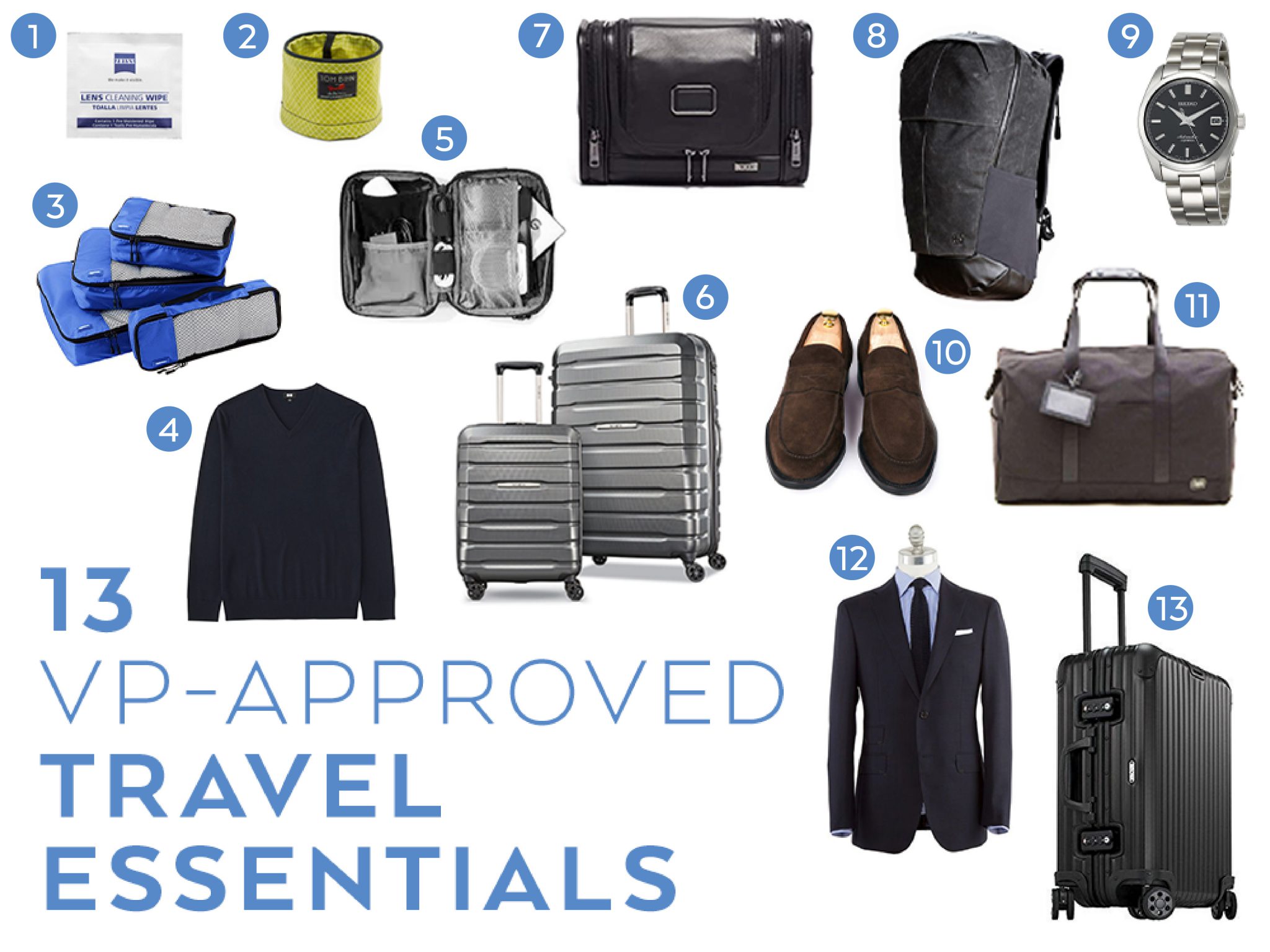 A VP’s Ultimate Packing List – 13 Travel Bag Essentials - Unpacked